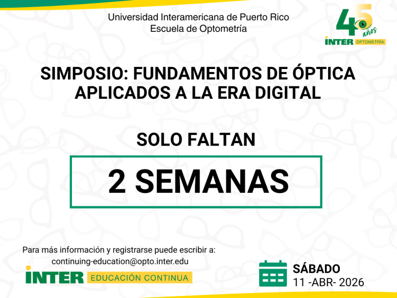 Promo - Simposio 2026 (2 semanas)